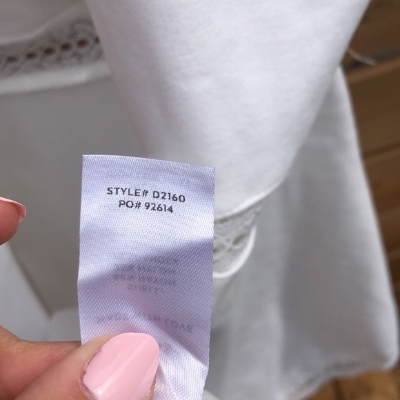 LULUS Reach Out my Hand white skater dress in size small - Picture 12 of 12